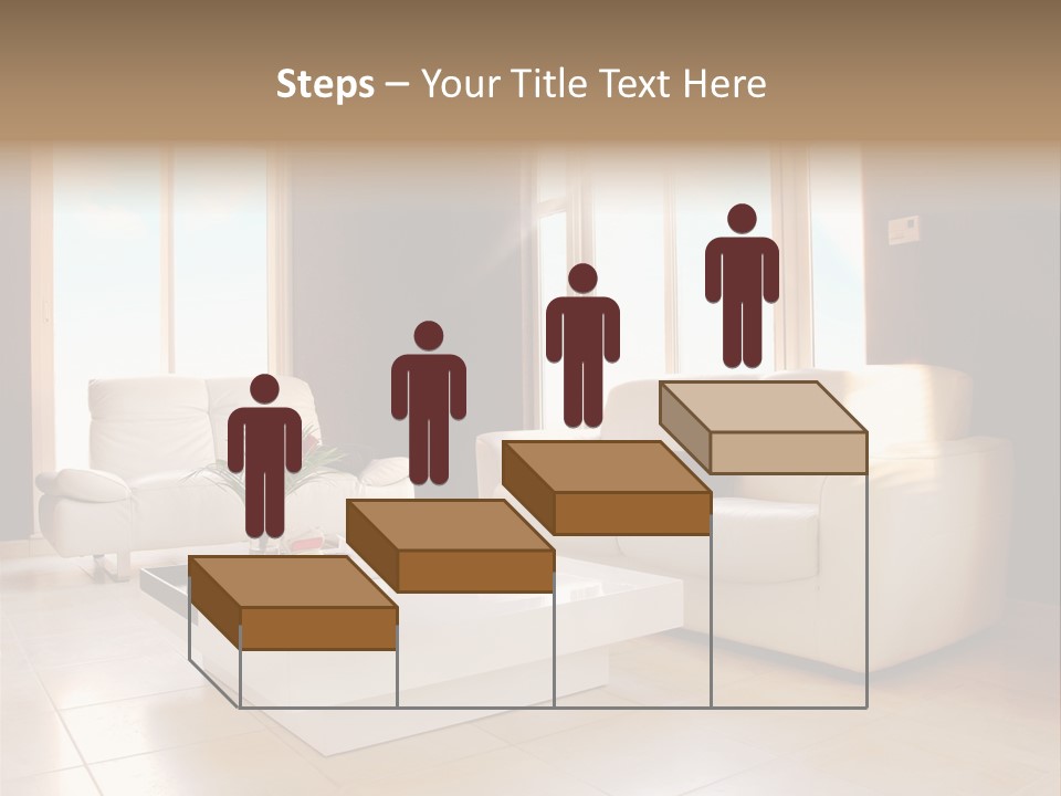 Stylish Home Image PowerPoint Template