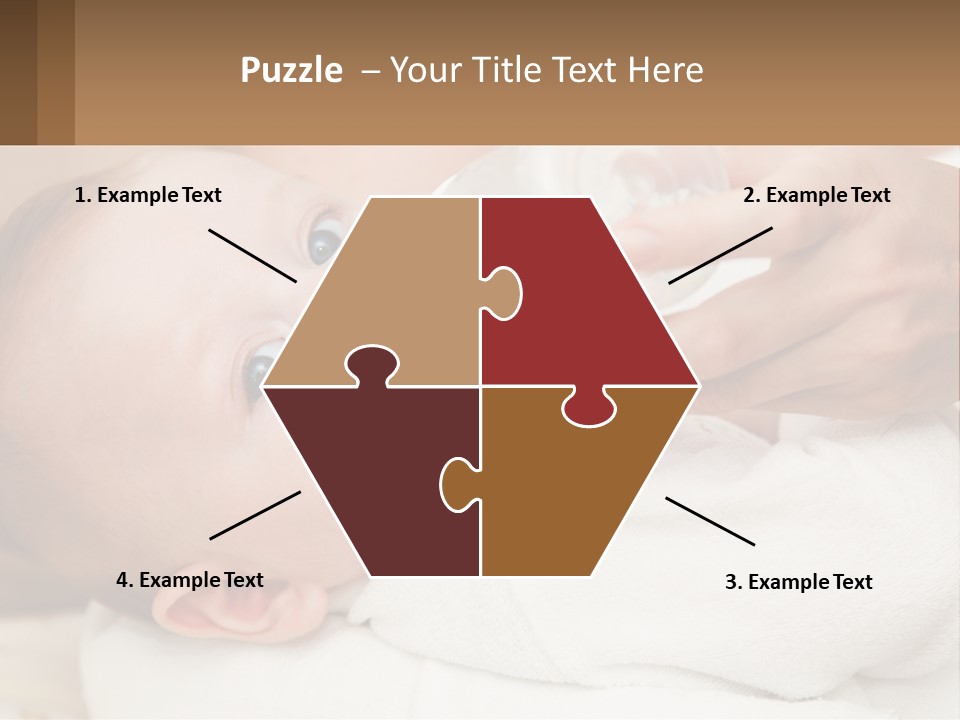 Kid Feed Healthy PowerPoint Template