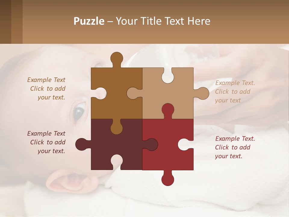 Kid Feed Healthy PowerPoint Template