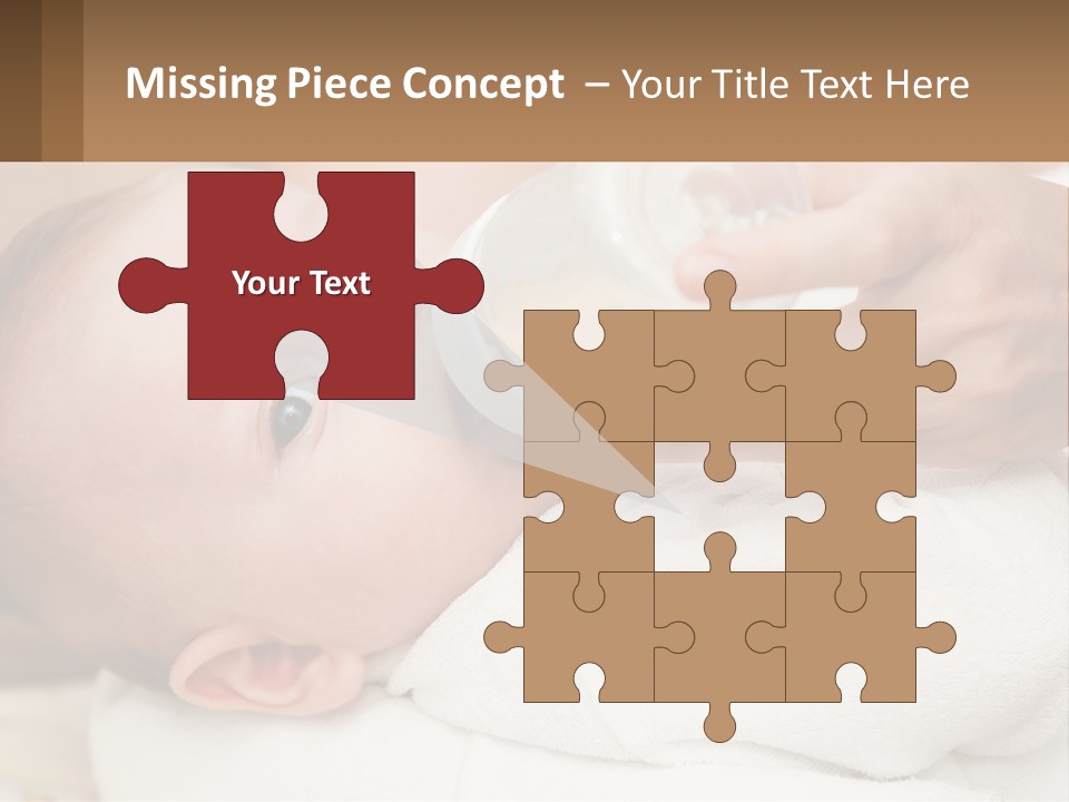 Kid Feed Healthy PowerPoint Template