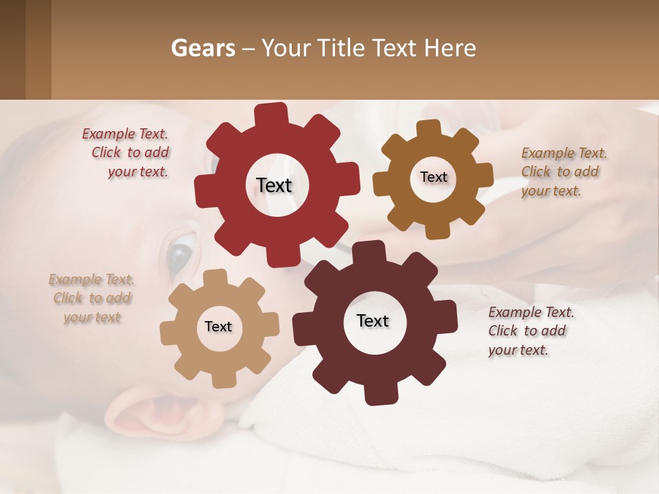 Kid Feed Healthy PowerPoint Template