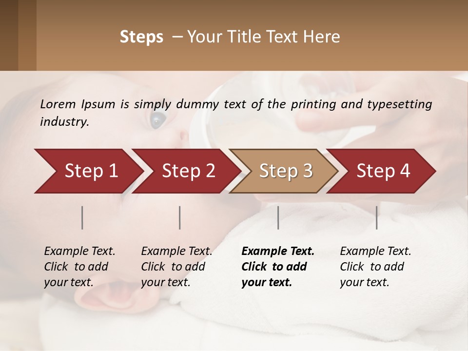 Kid Feed Healthy PowerPoint Template