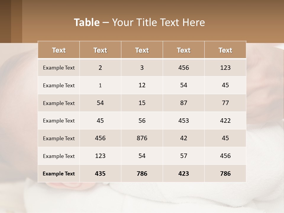 Kid Feed Healthy PowerPoint Template