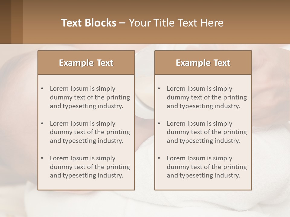 Kid Feed Healthy PowerPoint Template