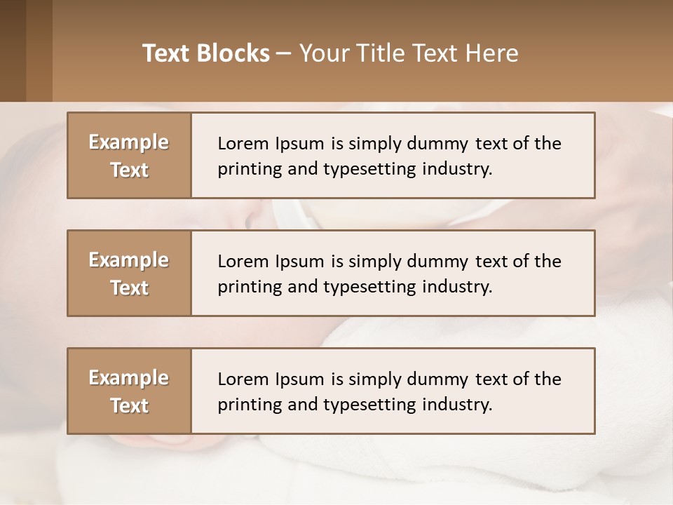 Kid Feed Healthy PowerPoint Template