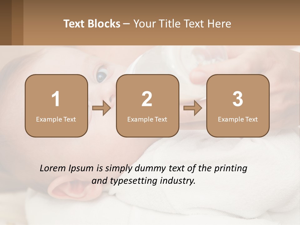 Kid Feed Healthy PowerPoint Template
