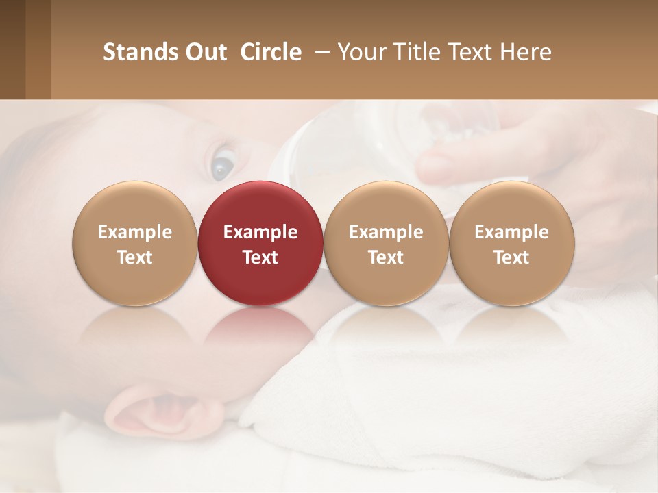 Kid Feed Healthy PowerPoint Template