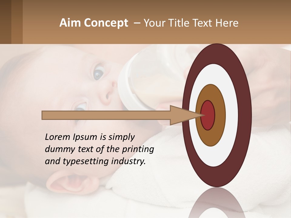 Kid Feed Healthy PowerPoint Template