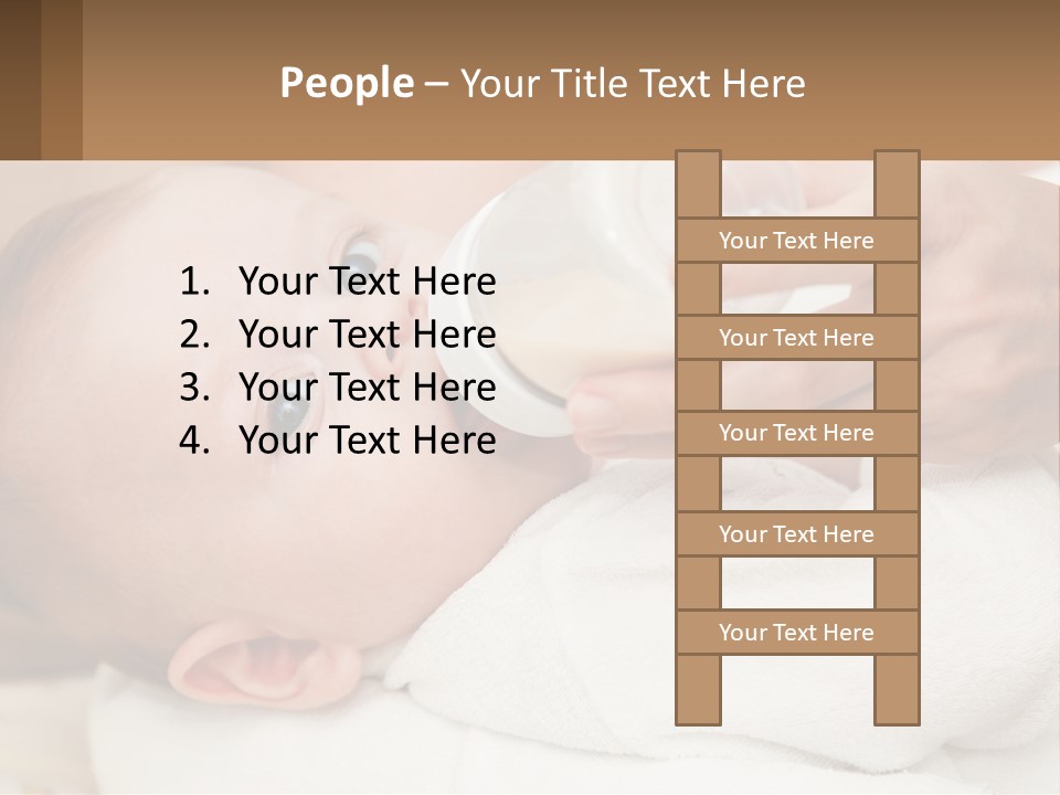 Kid Feed Healthy PowerPoint Template