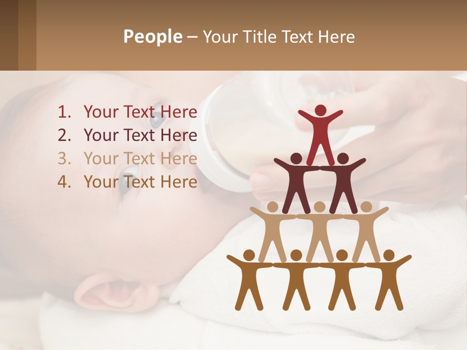 Kid Feed Healthy PowerPoint Template