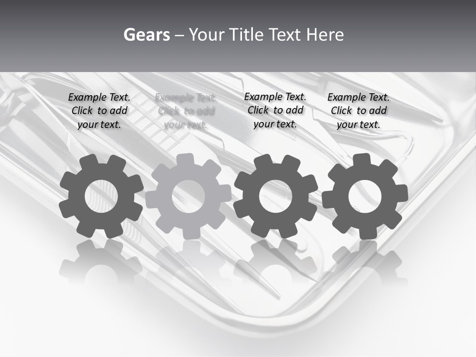 Background Sharp Surgery PowerPoint Template