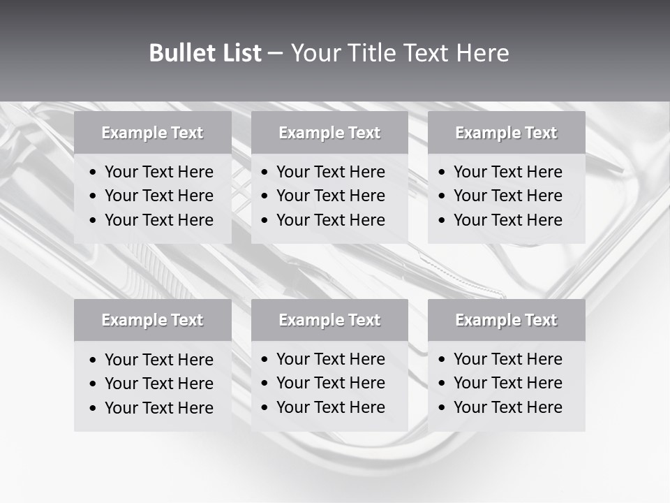 Background Sharp Surgery PowerPoint Template
