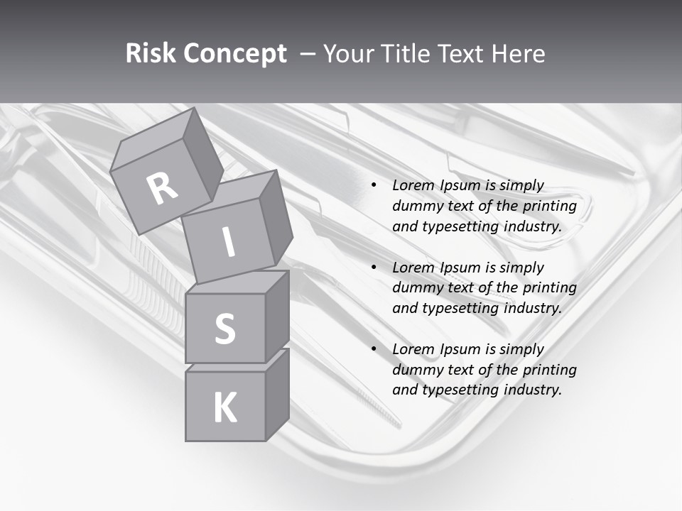 Background Sharp Surgery PowerPoint Template