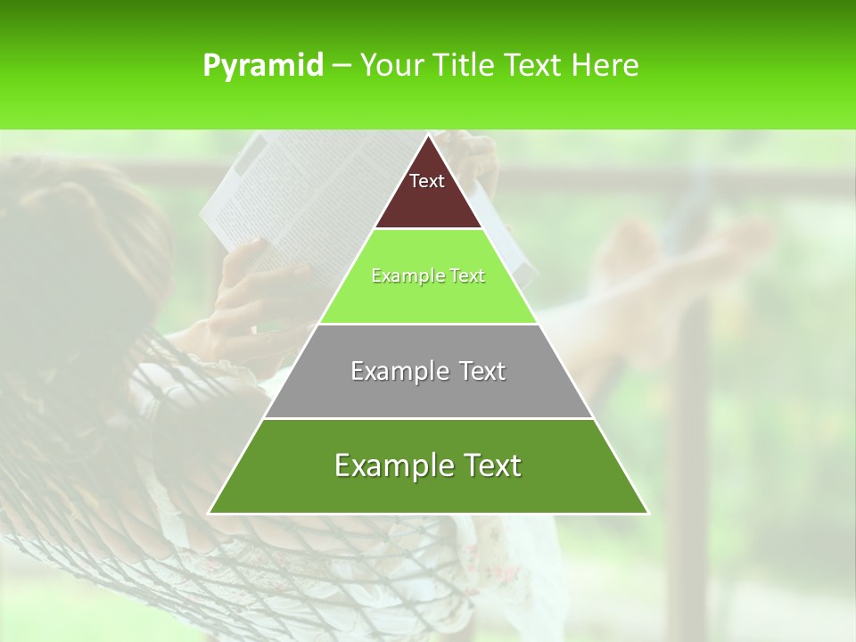 Resort Pose Green PowerPoint Template