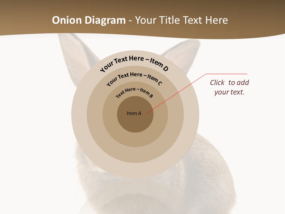 Furry Rodent Bunny PowerPoint Template