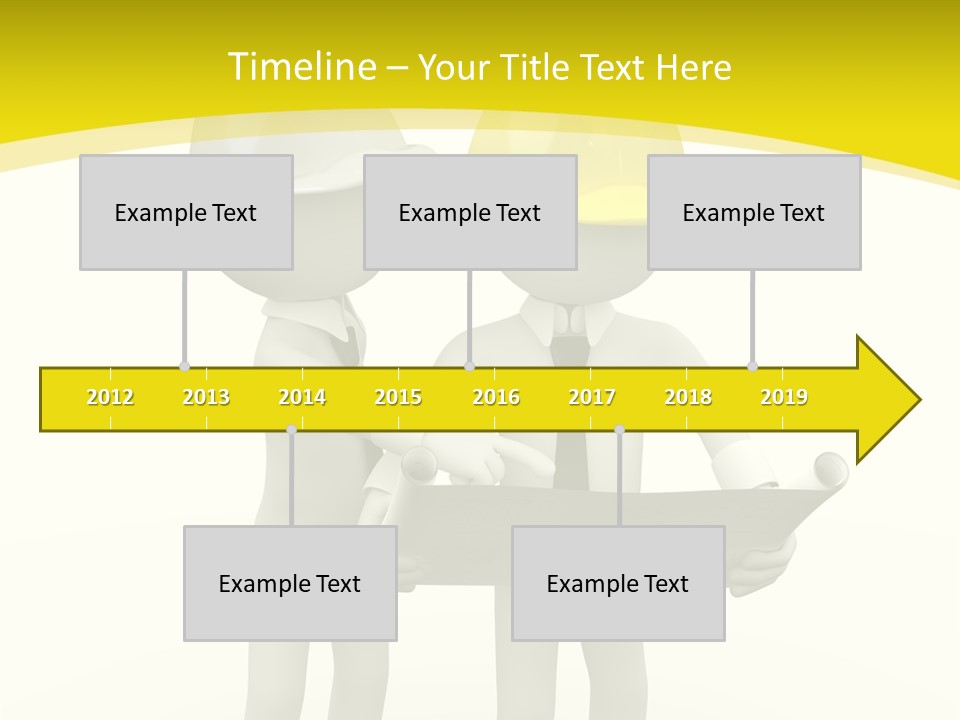 Hat Teamwork Contractor PowerPoint Template