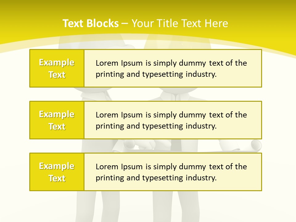 Hat Teamwork Contractor PowerPoint Template