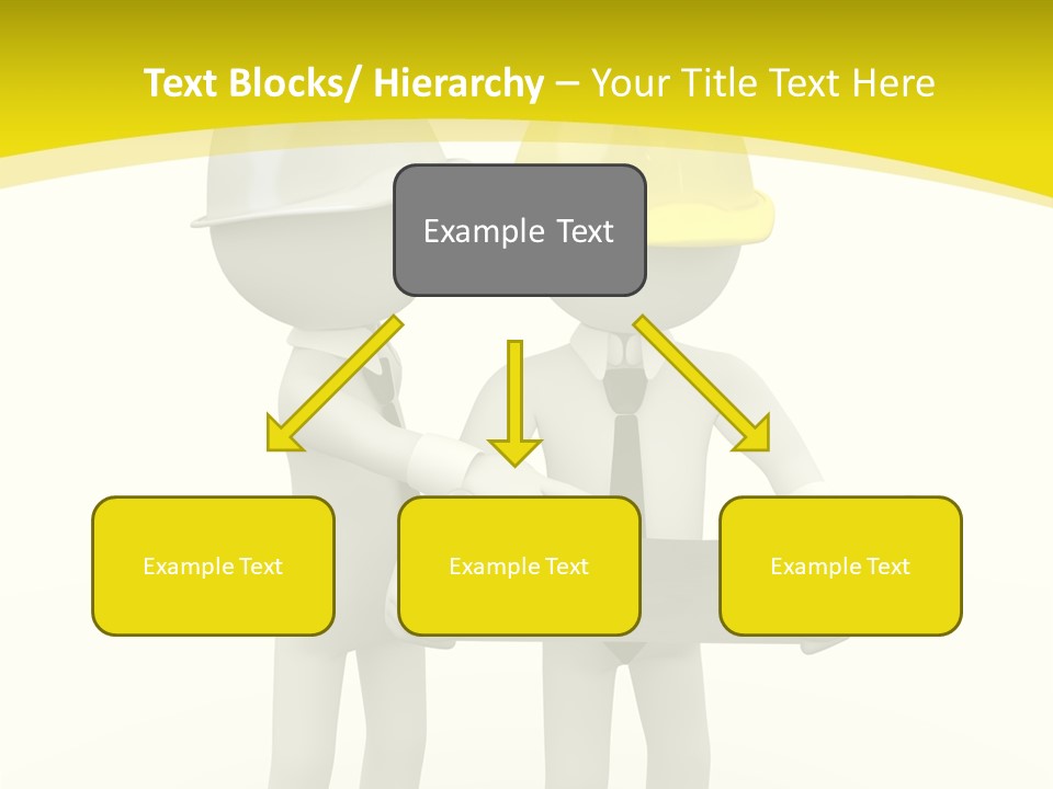 Hat Teamwork Contractor PowerPoint Template