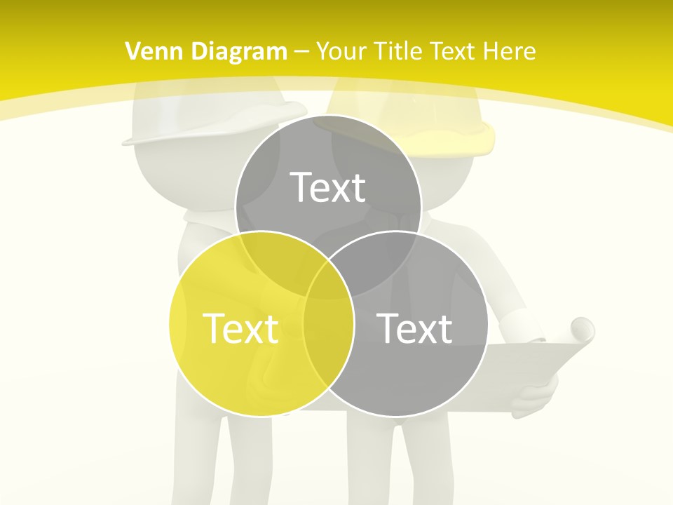 Hat Teamwork Contractor PowerPoint Template