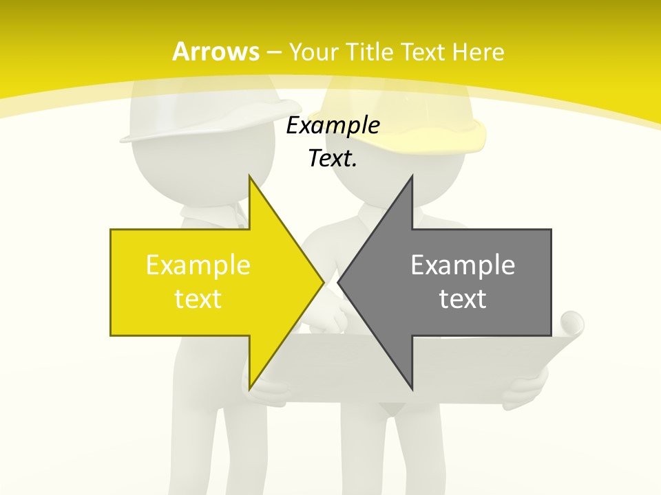 Hat Teamwork Contractor PowerPoint Template