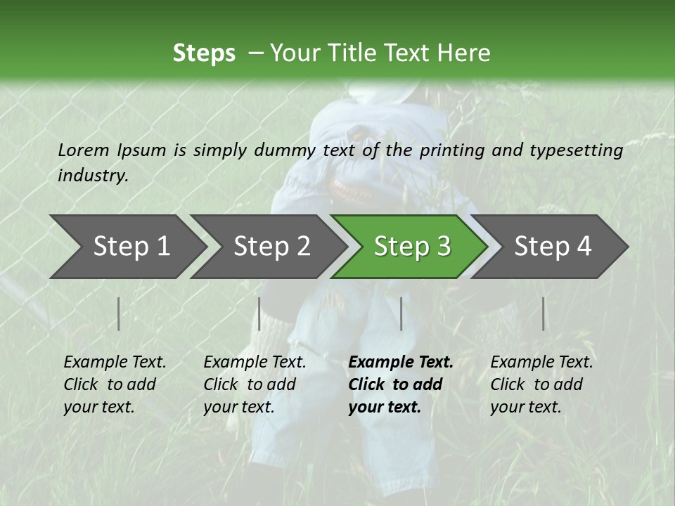 Jeans Face Denim PowerPoint Template