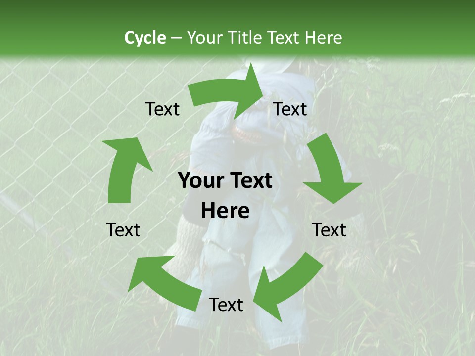 Jeans Face Denim PowerPoint Template