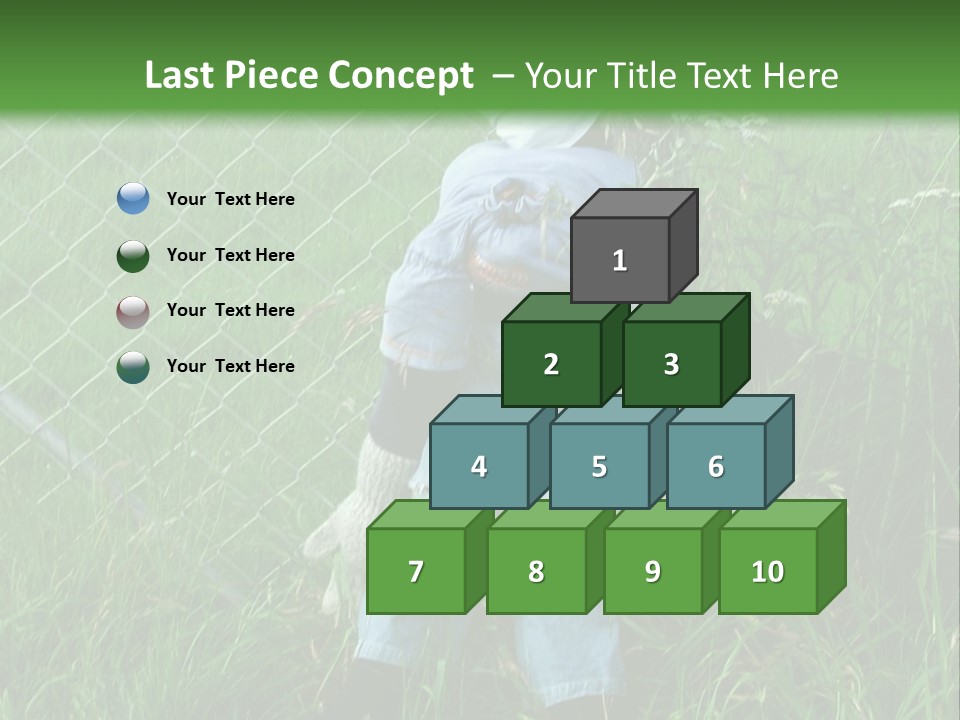 Jeans Face Denim PowerPoint Template