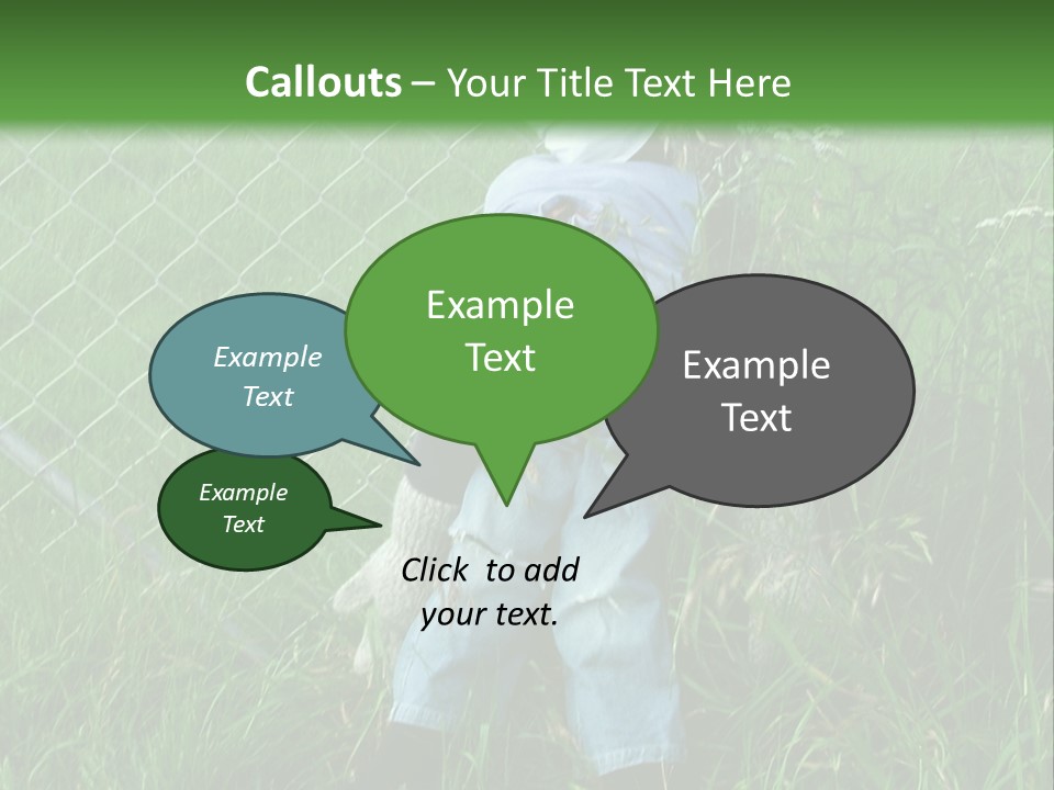 Jeans Face Denim PowerPoint Template