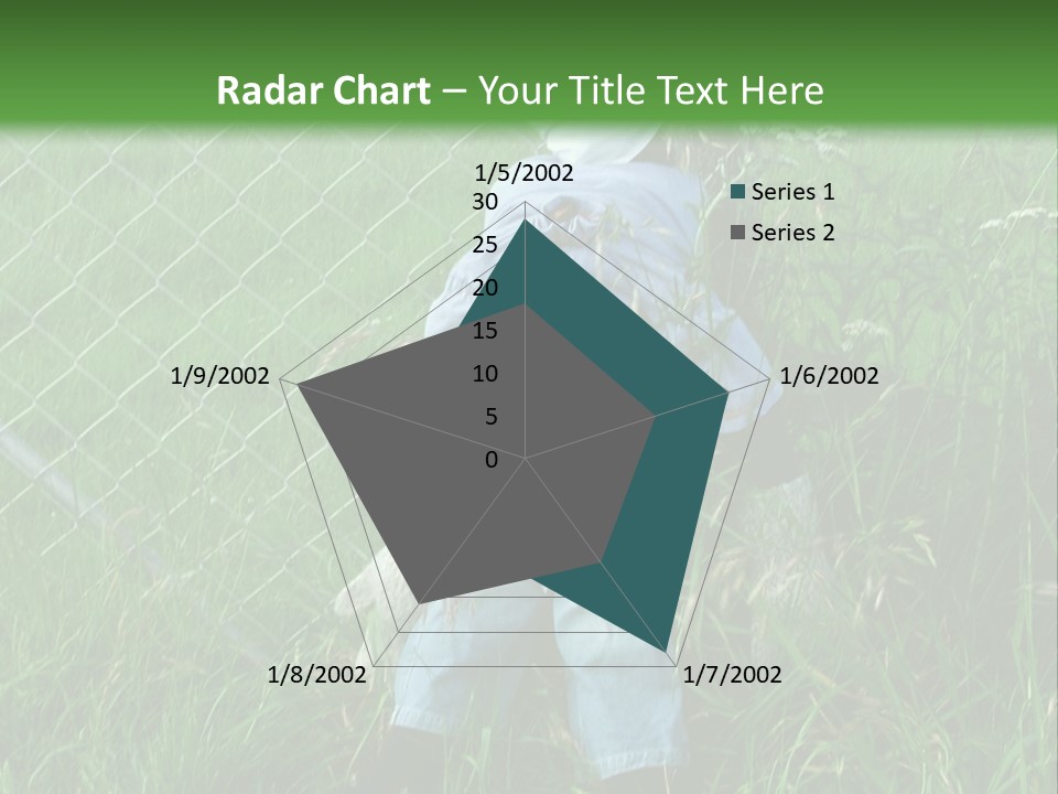 Jeans Face Denim PowerPoint Template