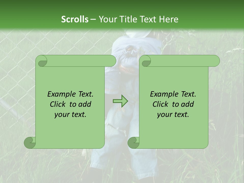 Jeans Face Denim PowerPoint Template