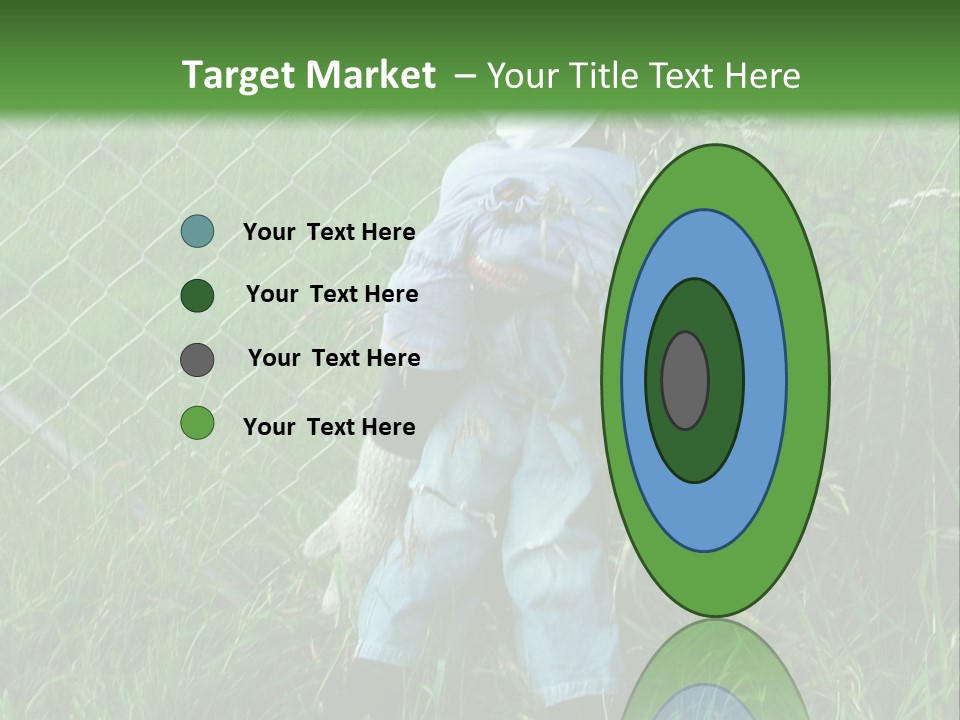 Jeans Face Denim PowerPoint Template