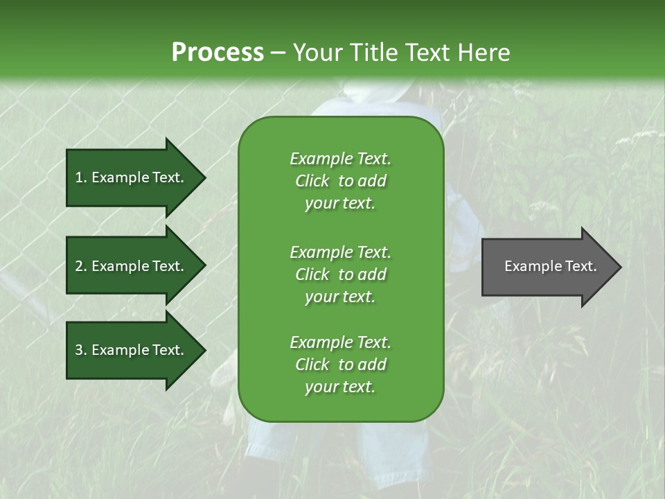 Jeans Face Denim PowerPoint Template