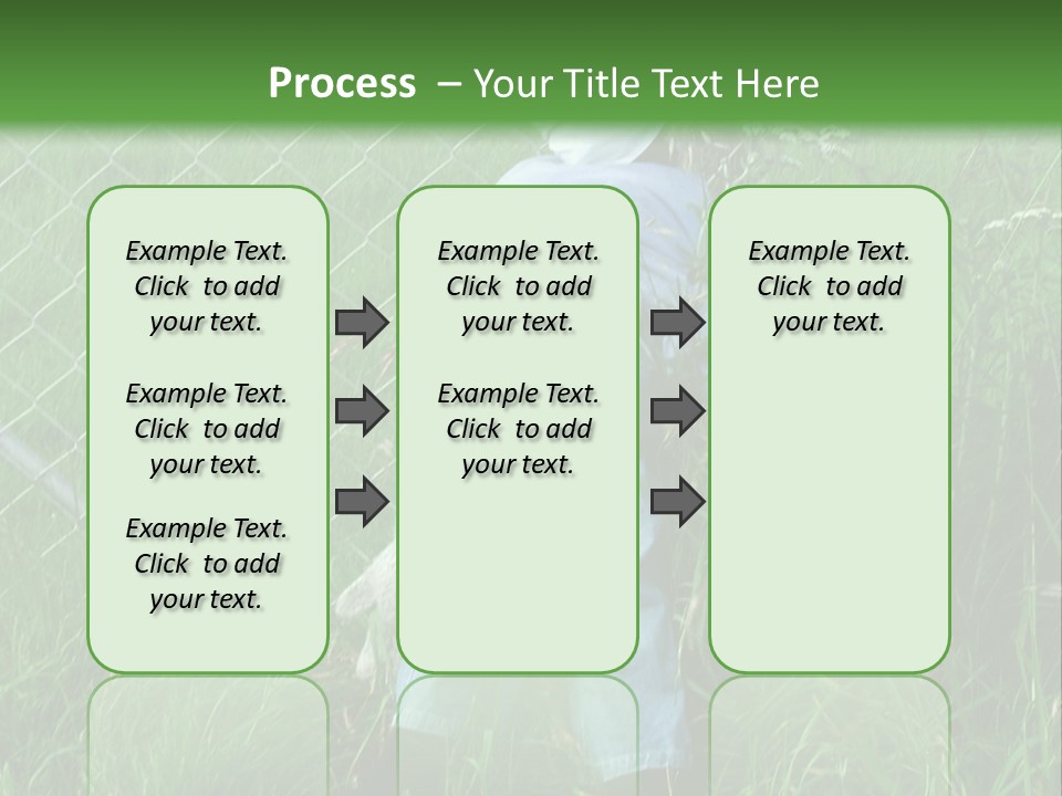 Jeans Face Denim PowerPoint Template