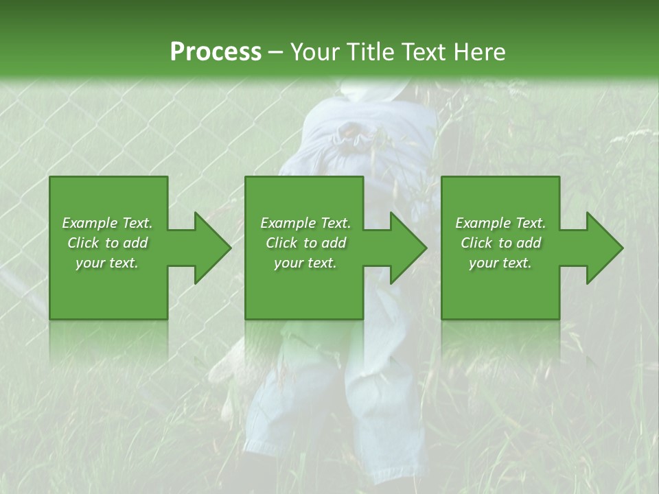 Jeans Face Denim PowerPoint Template