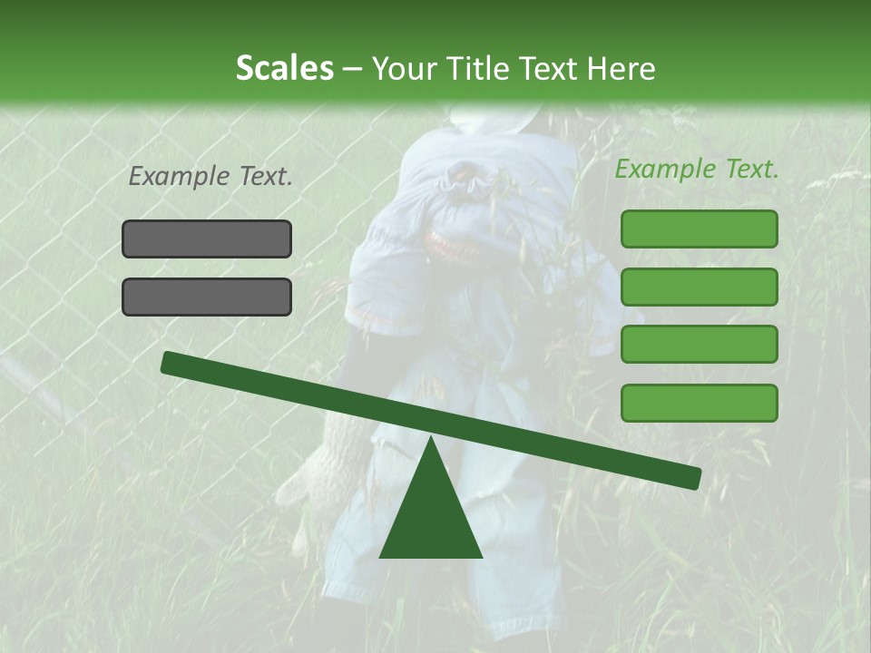 Jeans Face Denim PowerPoint Template