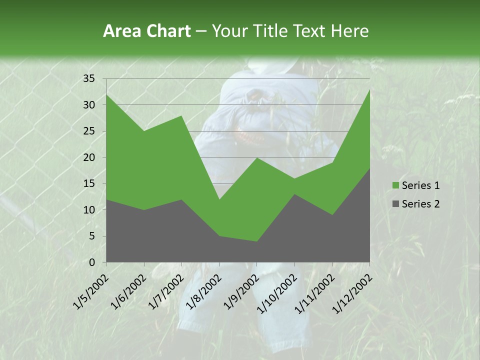 Jeans Face Denim PowerPoint Template