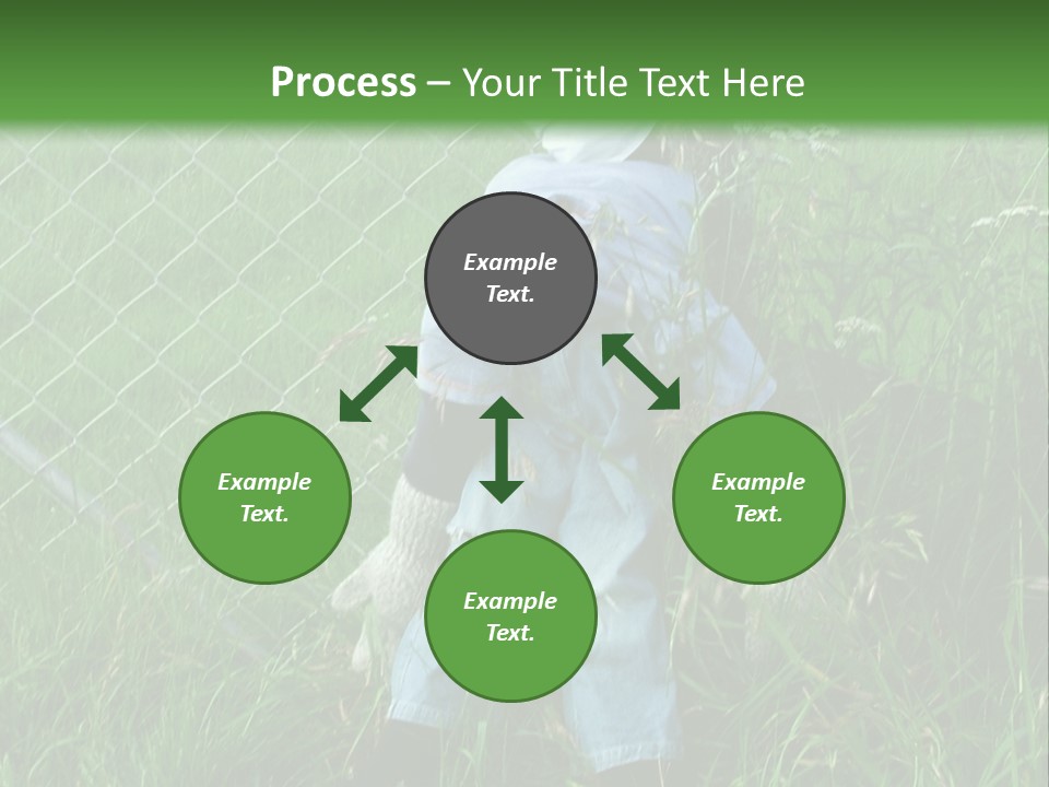 Jeans Face Denim PowerPoint Template