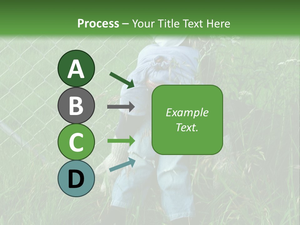 Jeans Face Denim PowerPoint Template