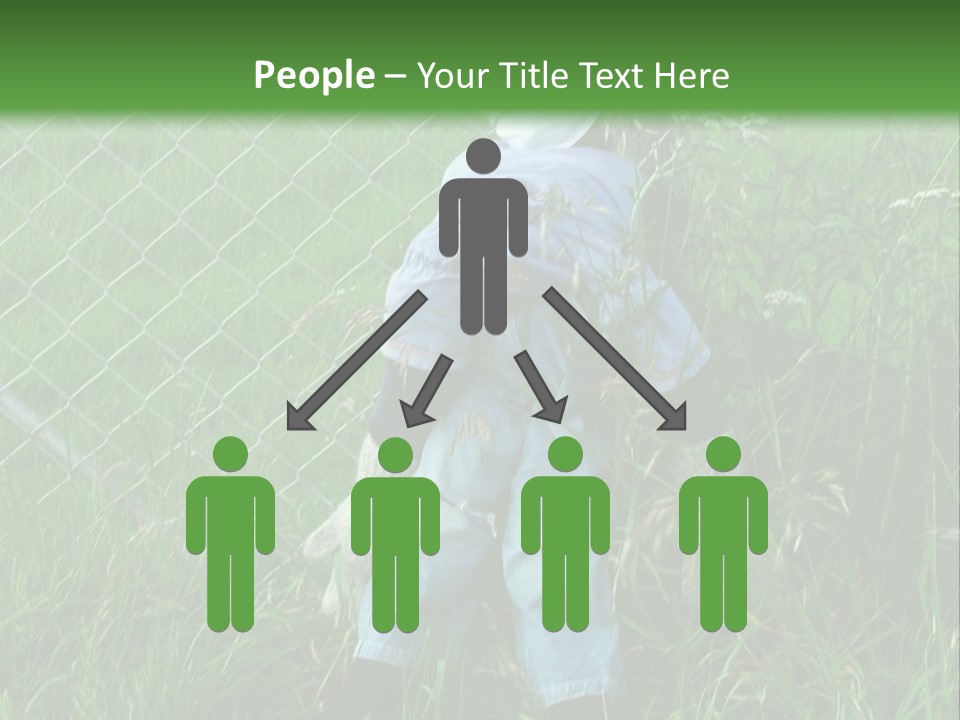 Jeans Face Denim PowerPoint Template