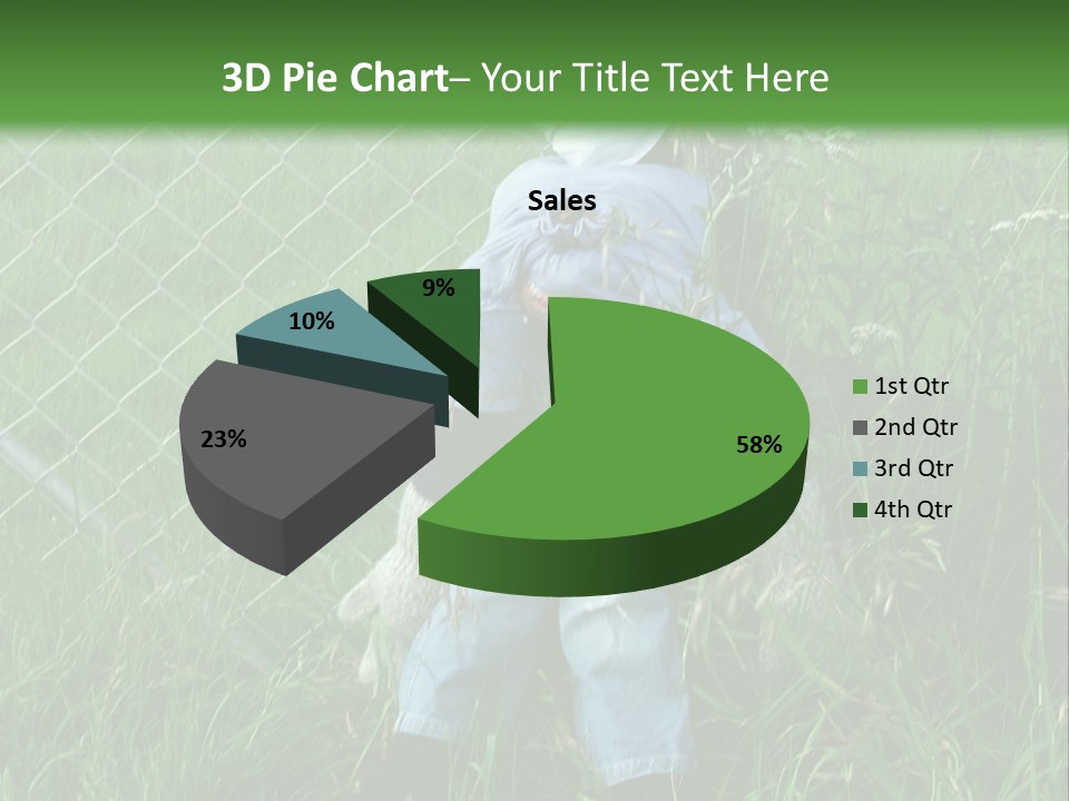 Jeans Face Denim PowerPoint Template