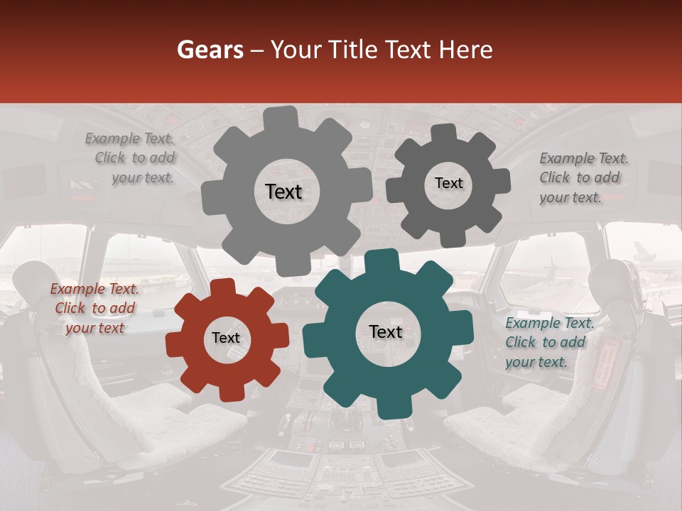 Fly Interior Levers PowerPoint Template