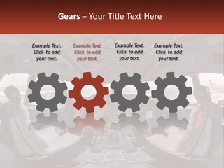 Fly Interior Levers PowerPoint Template