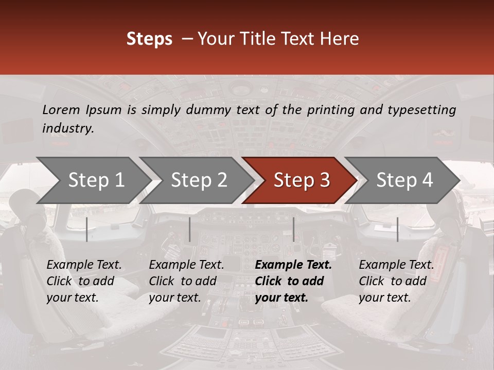 Fly Interior Levers PowerPoint Template