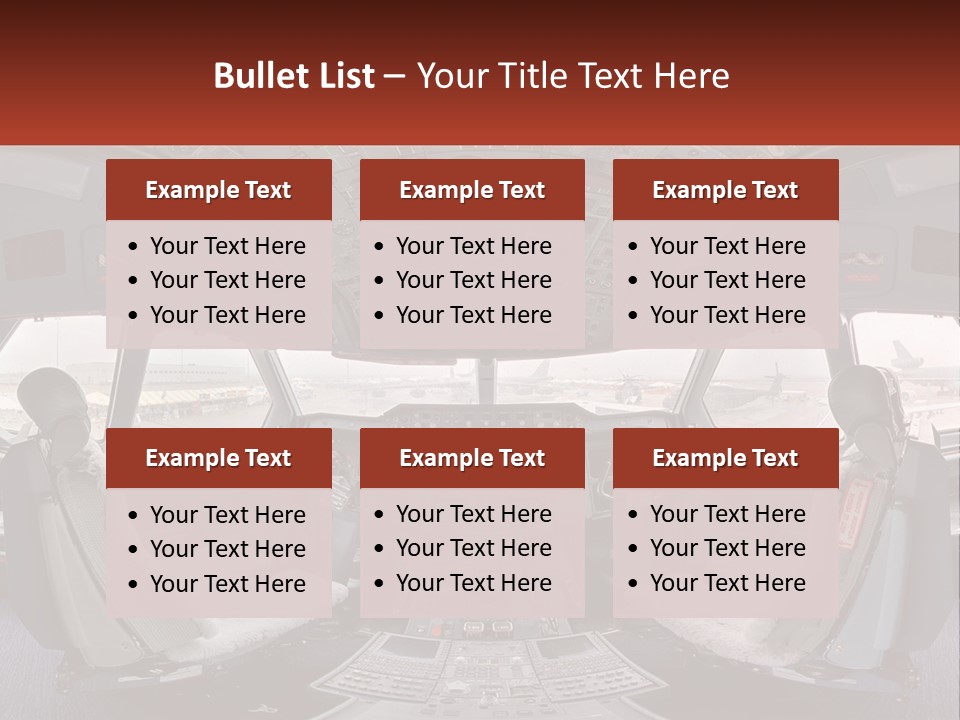 Fly Interior Levers PowerPoint Template