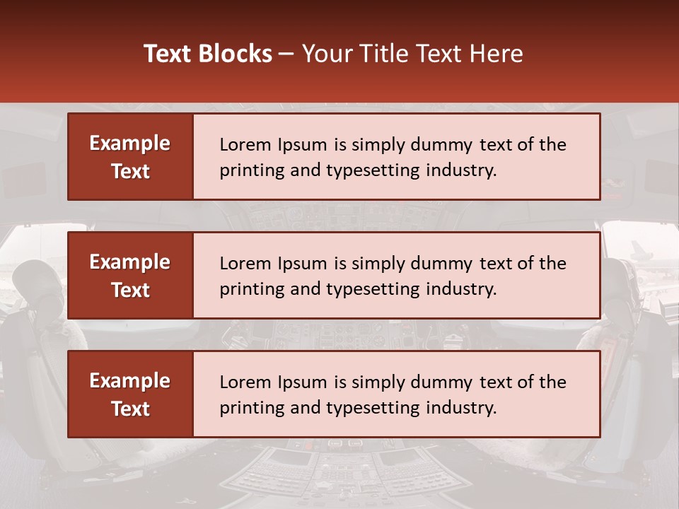 Fly Interior Levers PowerPoint Template