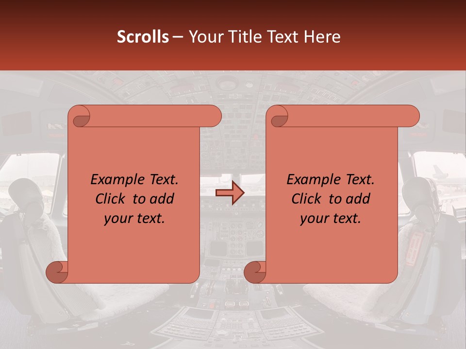 Fly Interior Levers PowerPoint Template