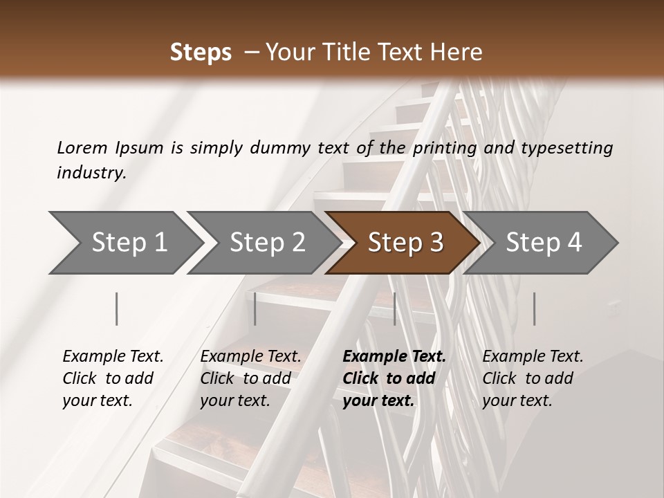 Landing Construction Metal PowerPoint Template