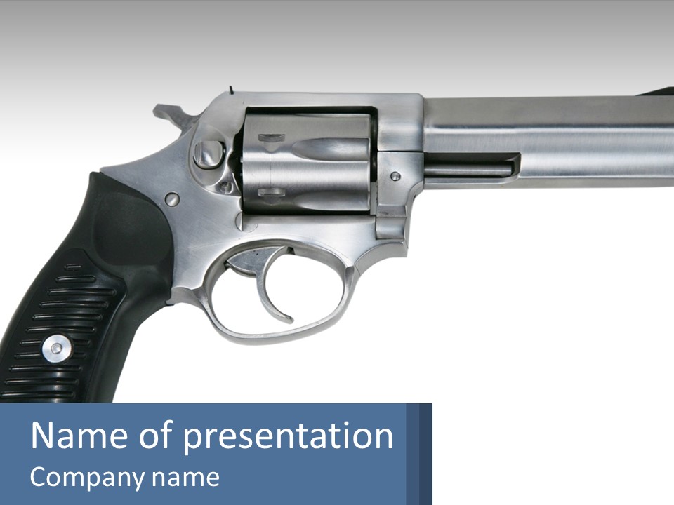 Shoot Holdup Kill PowerPoint Template