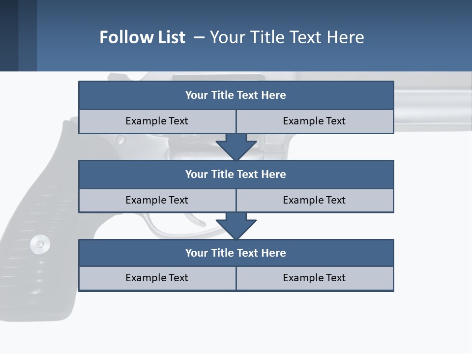 Shoot Holdup Kill PowerPoint Template