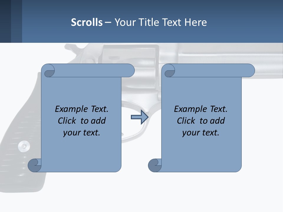 Shoot Holdup Kill PowerPoint Template